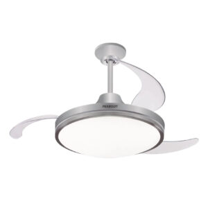 PE-VTRDC425 VENT. DE TECHO CON LUMINARIA ACERO
